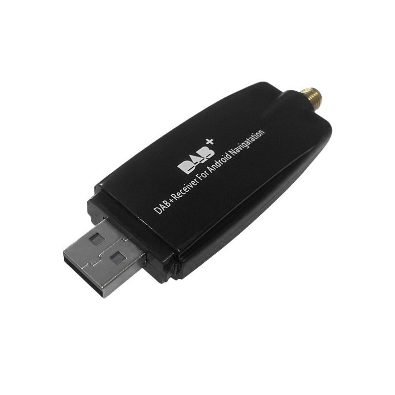 Exontek USB DAB Adapter DB01 Antenna Module DAB+ Receiver Box for Car Android Radio Stereo for European Digital Broadcasting