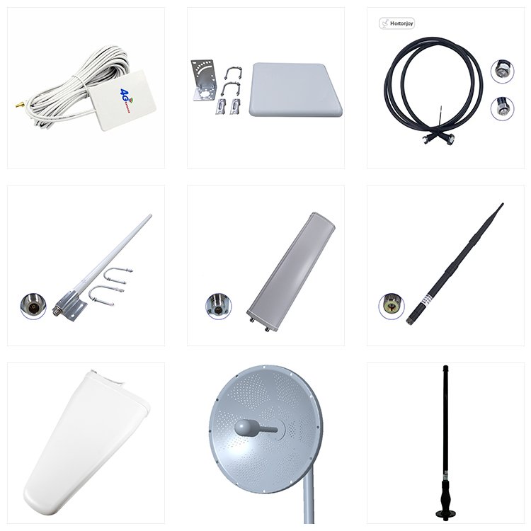High-Gain 12dbi Dual Polarization 4 Interface Plate Directional Antenna 703-803mhz Radio 5G Comm N28 FDD Car Antenna Omni