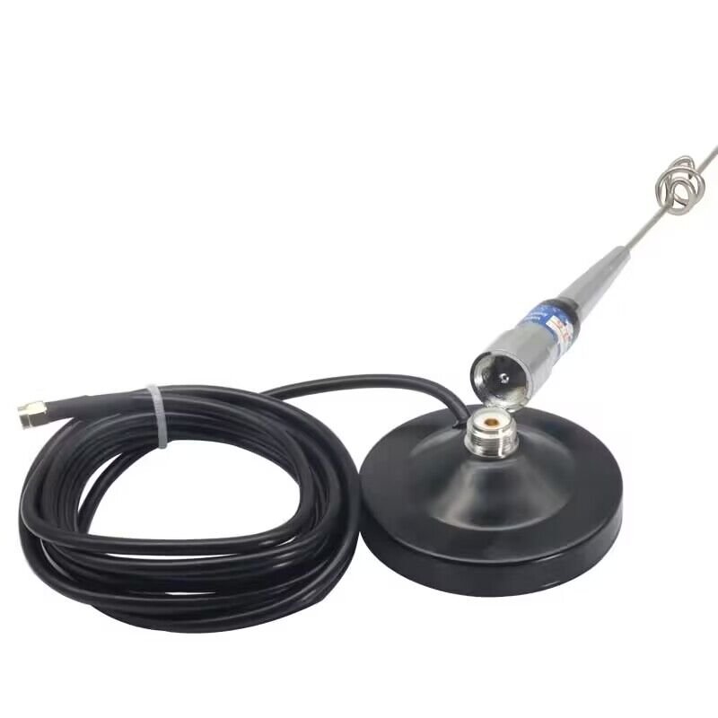 High Quality 2.4G WIFI 2400~2500Mhz 18dBi Stainless Steel FM AM Radio Metal Car Antenna