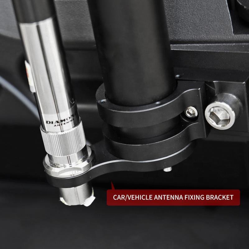 Off-road Accessories CNC Aluminum Flagpole Antenna Mount Holder Bracket Car Flagpole Mount for 18-20 Jeep Wrangler JK JL