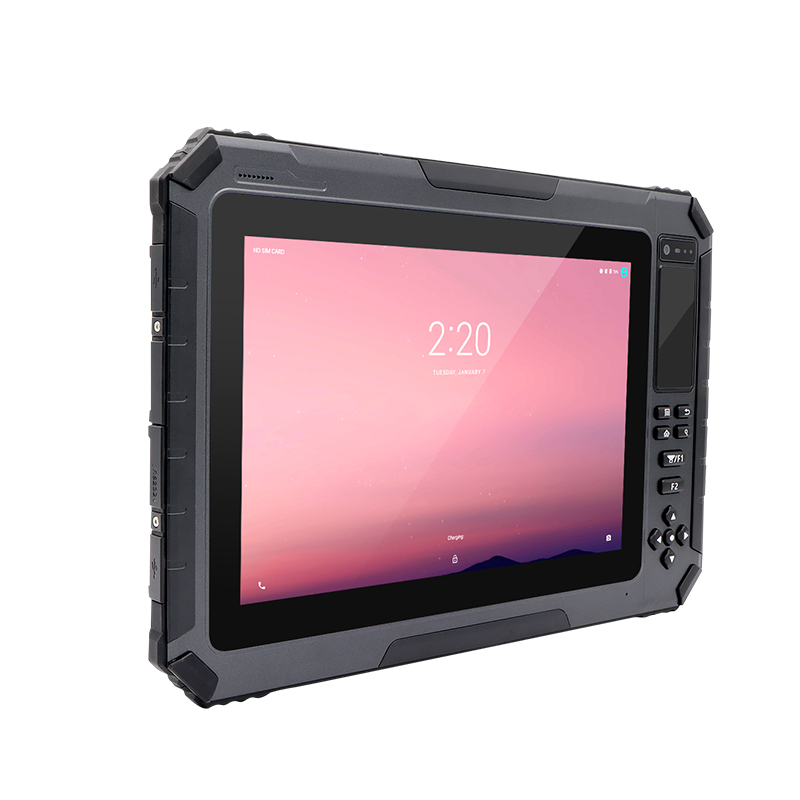 HUGEROCK T101 8GB 14600mAh Droproof 1000nit high light Portable 10 Inch With Qr Rfid 1d 2d Barcode Scanner ip65 Tablet PC