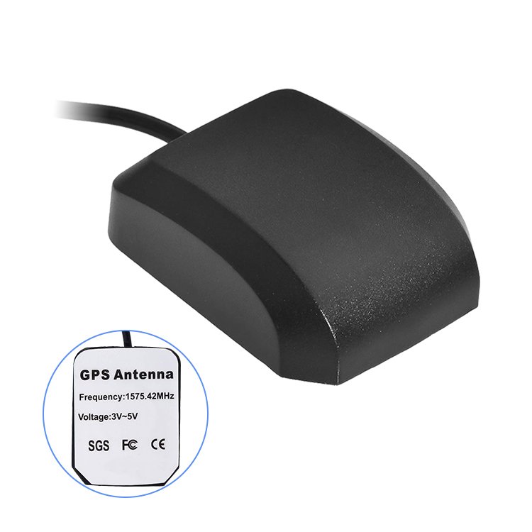 High Quality Fakra Connector Flexible Car Active GPS Omni Directional Antenna