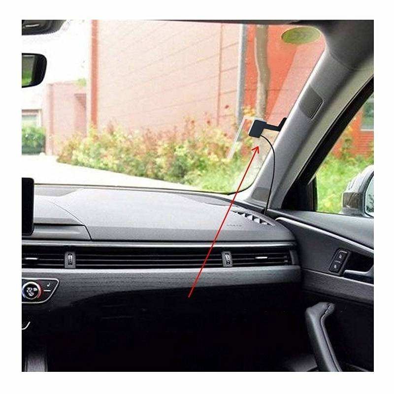 Car Radio FM DAB Antenna Taxi Radio Signal Amplifying Antenna Windshield Attached Antena Patch Sticker with 3M Cable