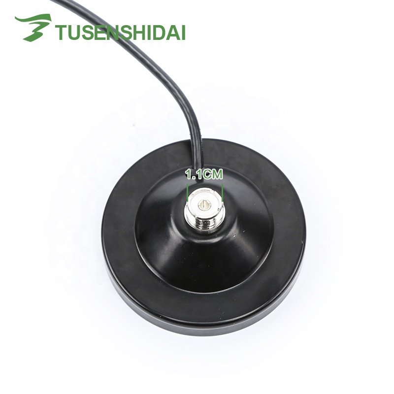 NB-90 Car Magnet Antenna Mount with 4M Feeder Cable for 5W Walkie Talkie Mobile Radio PL259 Magnetic Antenna Base
