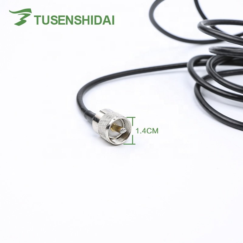 NB-90 Car Magnet Antenna Mount with 4M Feeder Cable for 5W Walkie Talkie Mobile Radio PL259 Magnetic Antenna Base