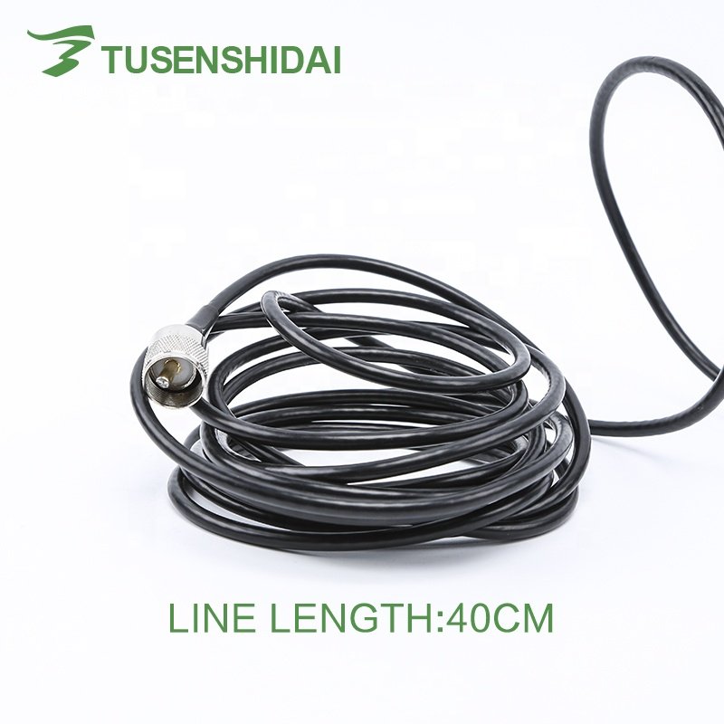 NB-90 Car Magnet Antenna Mount with 4M Feeder Cable for 5W Walkie Talkie Mobile Radio PL259 Magnetic Antenna Base