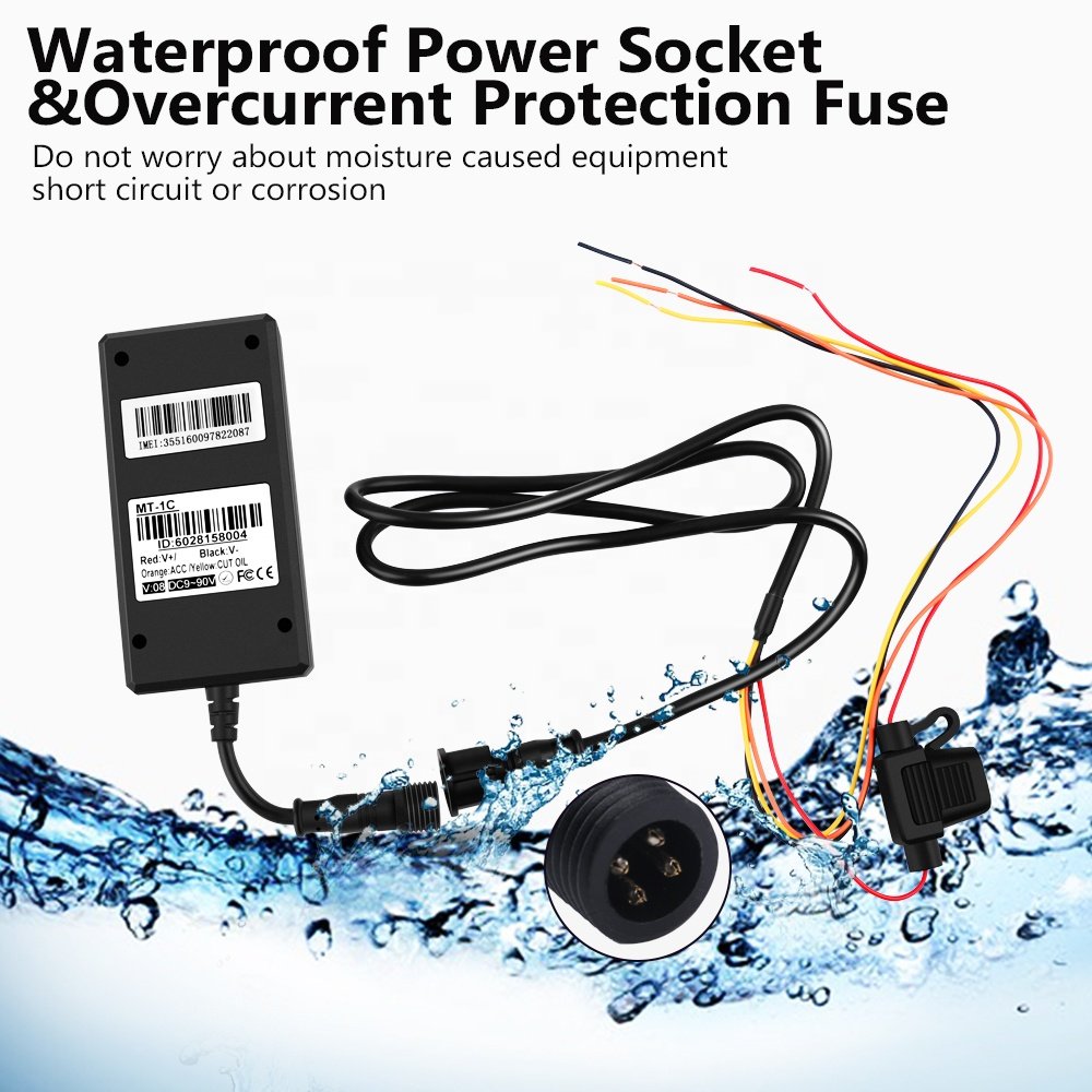 ITracksafe MT1C Vehicle Car Gps Tracking Device with Relay Remote Turn off Car Engine
