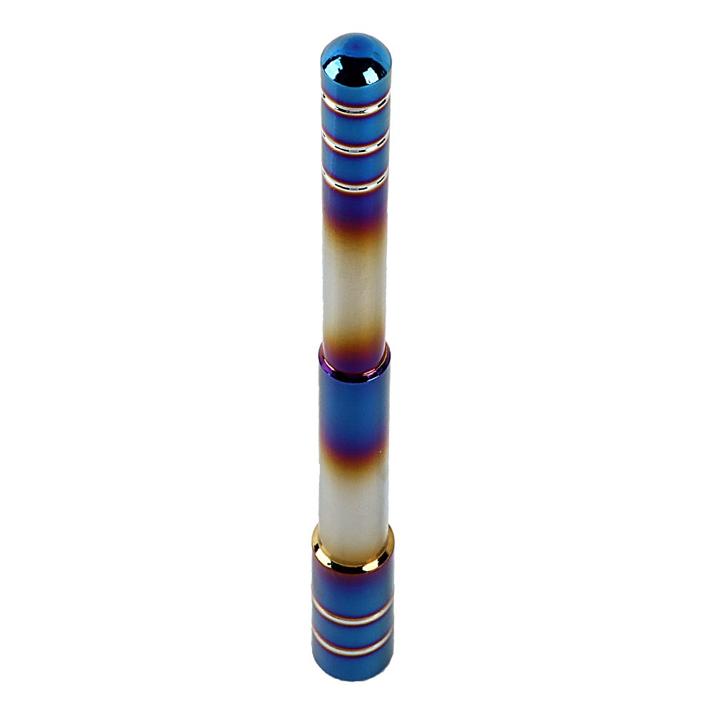 Decorative Antenna Aluminum Alloy Burnt Blue Look Antenna Universal Modeling Decorating Parts Car Accessories