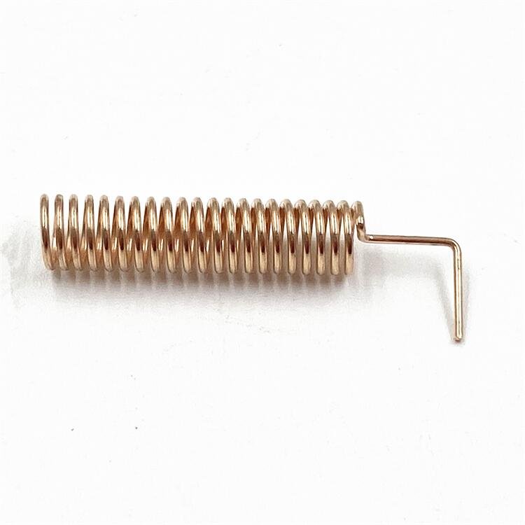 High Precision Phosphor Bronze Helical PCB Antenna Spring Coiled Spring Antenna Terminal for Wireless Communication Device