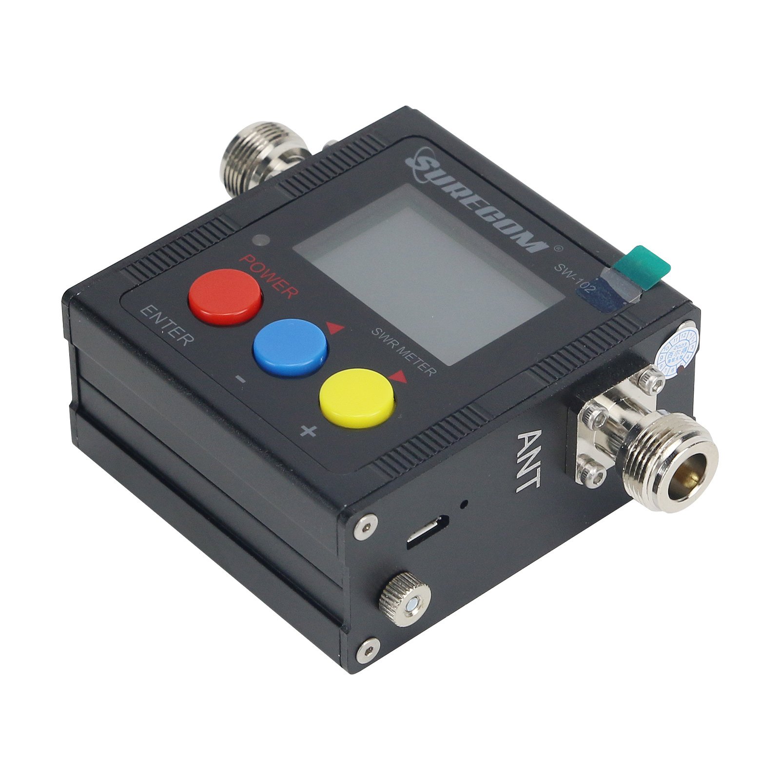SW-102 120W 125-525MHz SWR Meter SWR Power Meter W/ Digital Display to Test Car Transceiver Antenna