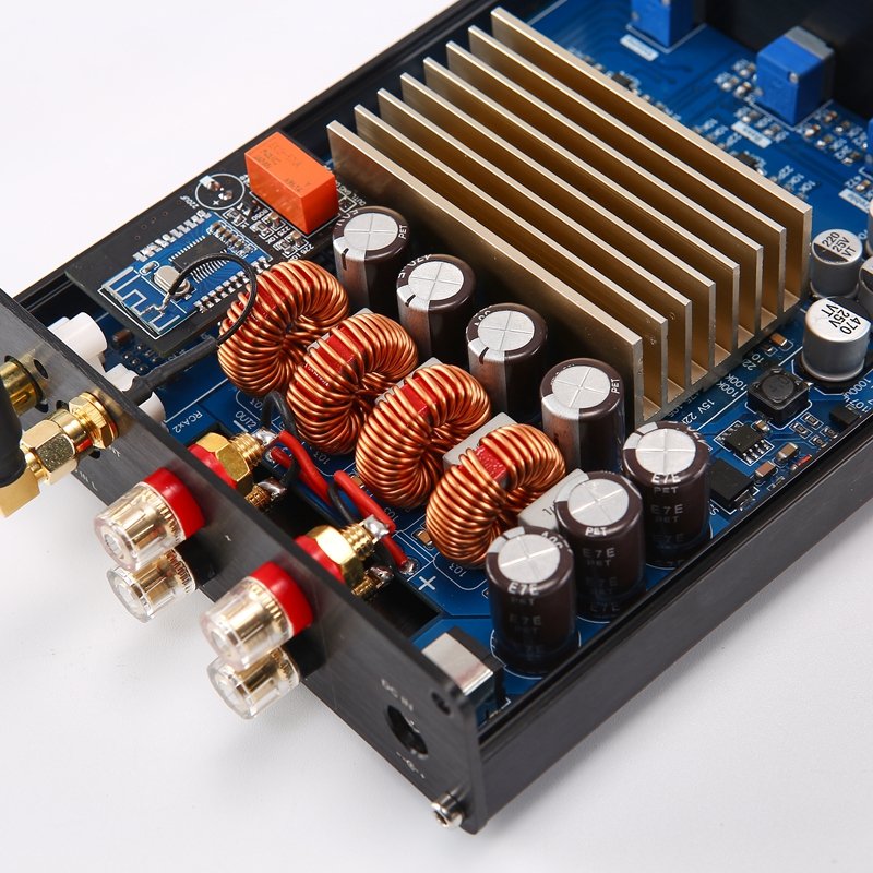 KYYSLB Home Audio 600W TPA3251 Power Amplifier HiFi Class D Digital 2 Channel Stereo Mini Blueteeth Passive Amplifier