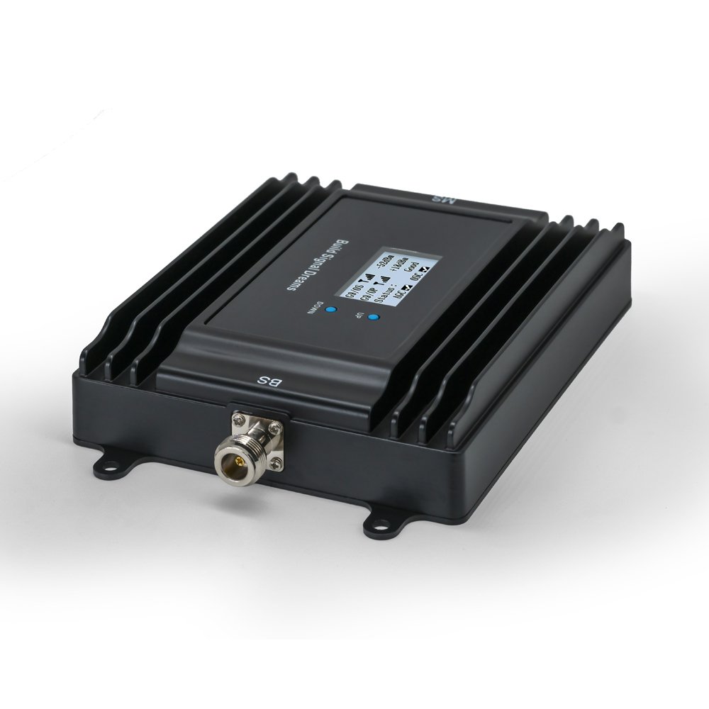 Newest Cellular Range Extender LTE 4G 1800Mhz 700Mhz 2100Mhz Three Bands Repeater Signal Enhancer 5G Improve Voice and Data
