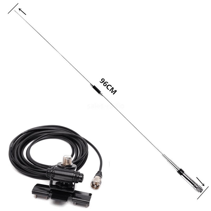 TDJ-150 long range car antenna 144/430mhz vhf long range high gain car radio antenna for walkie talkie