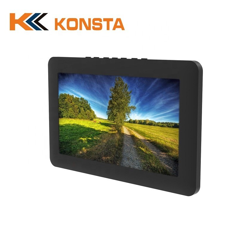 Hotsale Portable Digital TV 9inch LCD DVB-T2 ATSC ISDB 12V Car TV With Antenna Receiver Built-in Battery