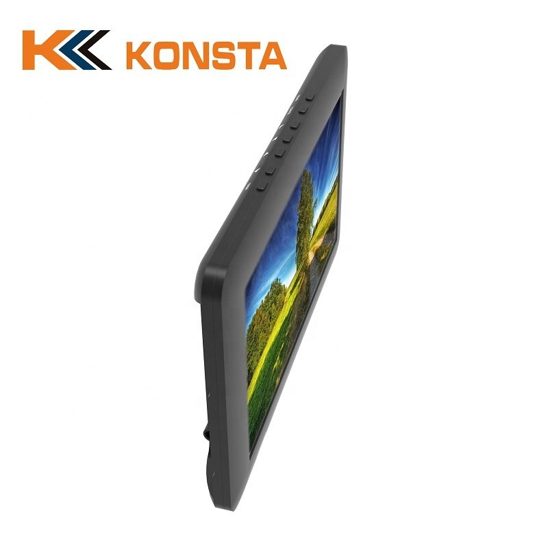 Hotsale Portable Digital TV 9inch LCD DVB-T2 ATSC ISDB 12V Car TV With Antenna Receiver Built-in Battery