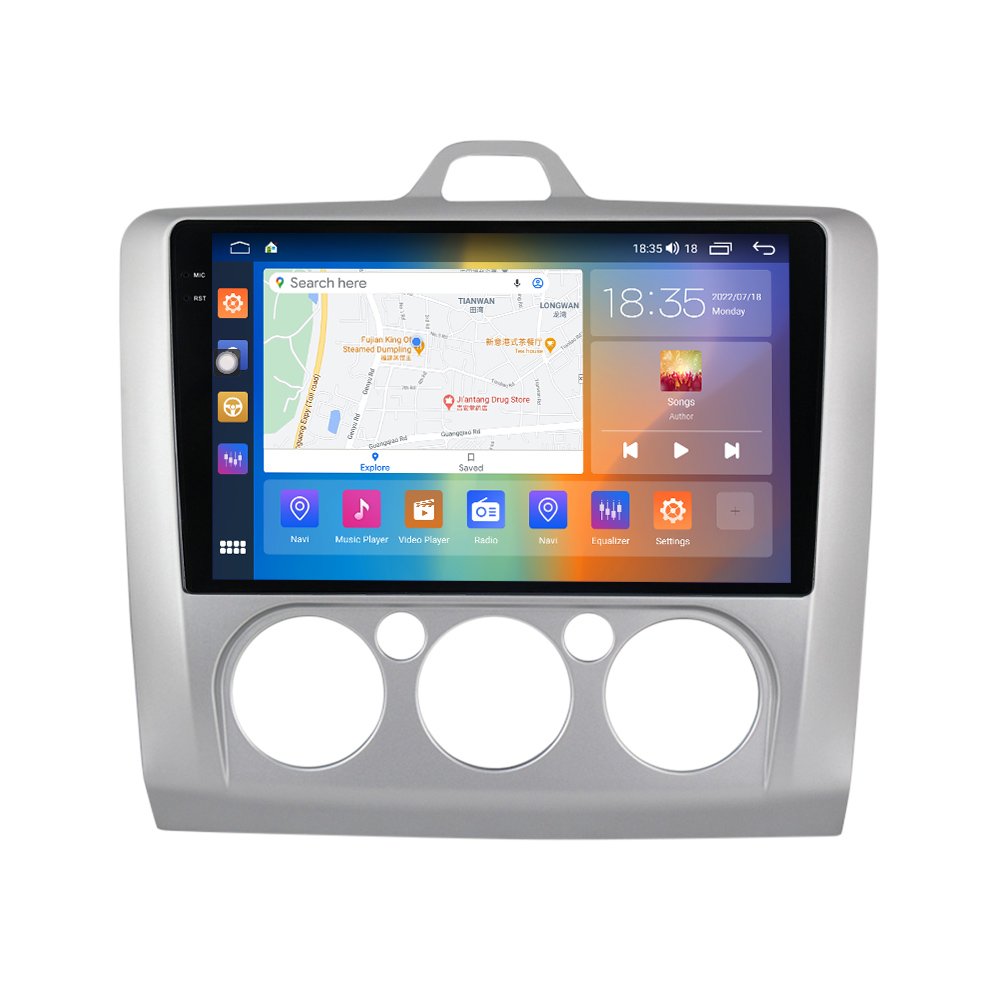 M6 PRO Android 12 2K QLED Screen BT5.1 Dvd Player Car Monitor for Ford Focus 2 2004-2011 DSP GPS Stereo Car Radio