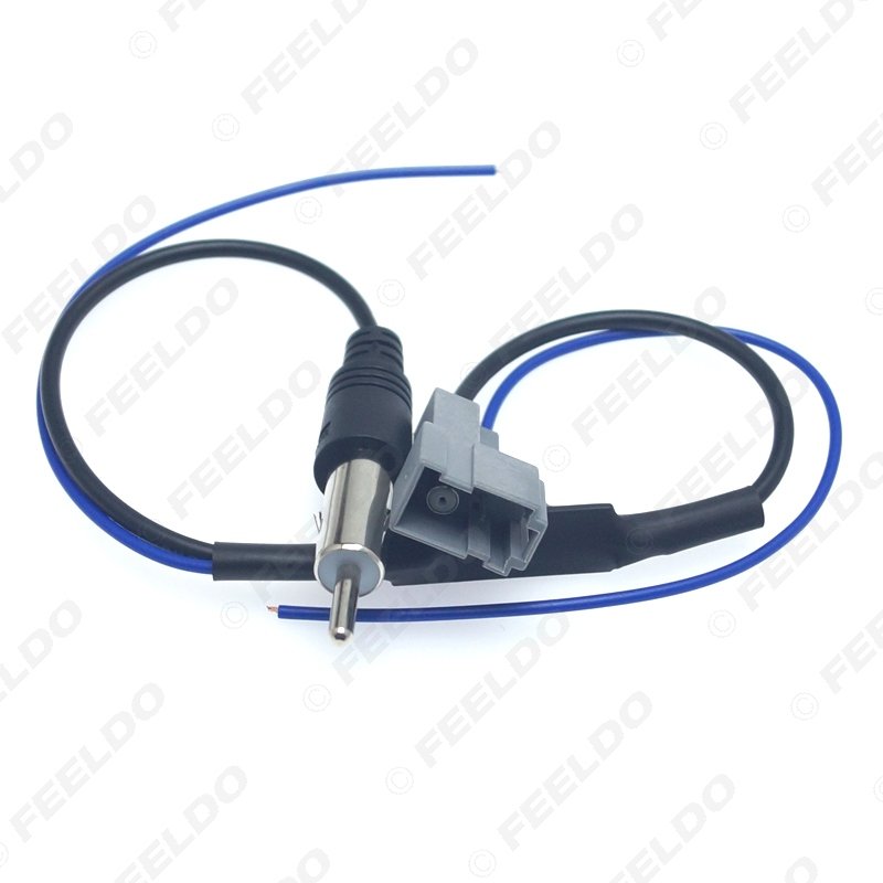 Car Stereo Radio Antenna Standard Wiring Plug Adapter With Amplifier FM Wire Harness for Honda Aftermarket Installation Cable
