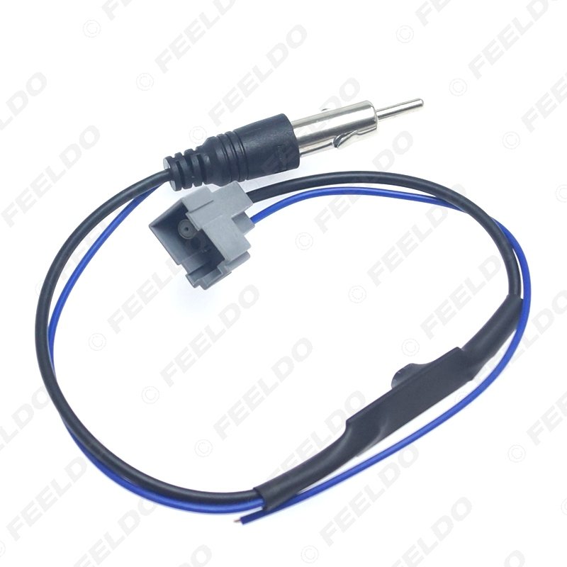 Car Stereo Radio Antenna Standard Wiring Plug Adapter With Amplifier FM Wire Harness for Honda Aftermarket Installation Cable
