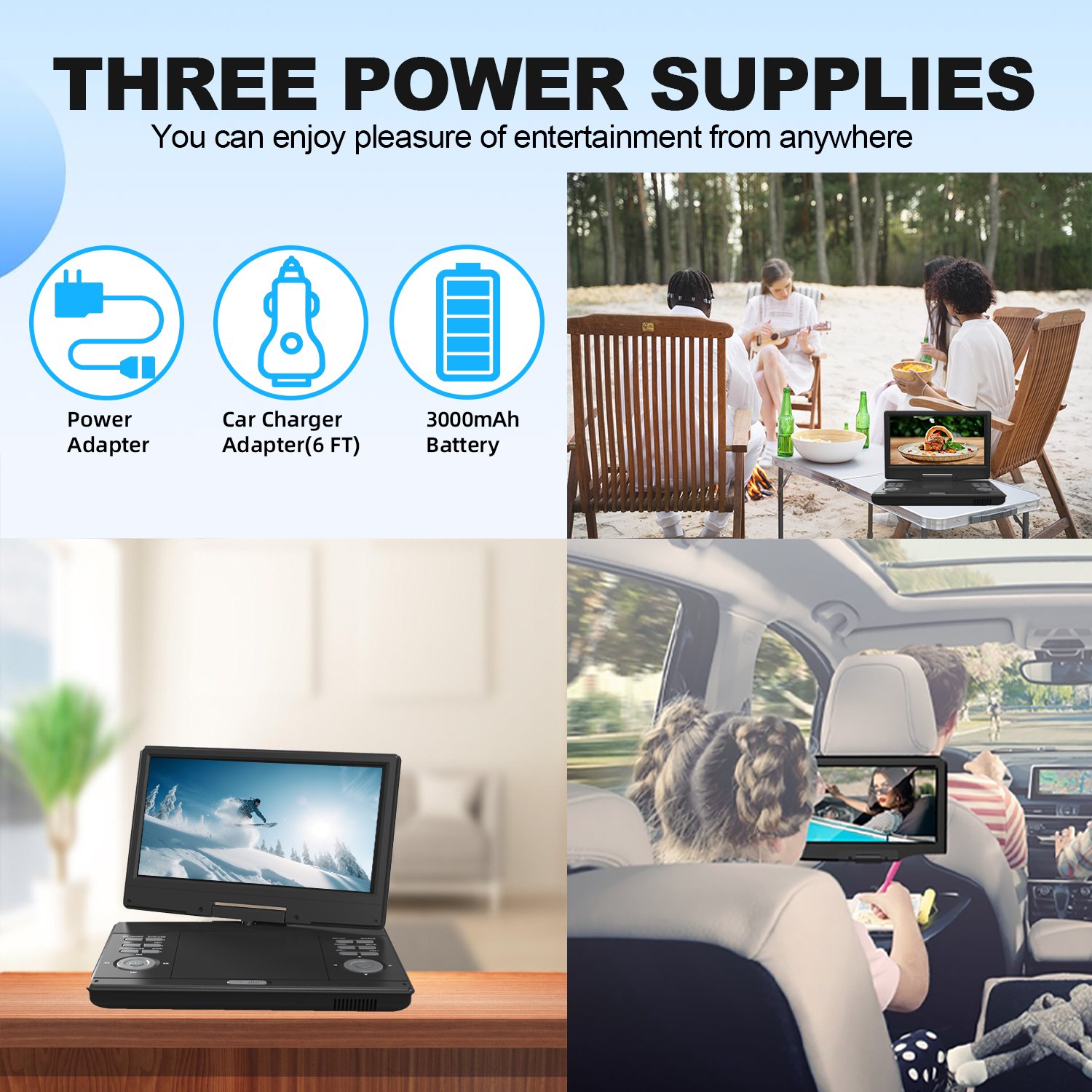12inch Hd Input Dvd Player Mini Portable Tv Enjoy a Portable Dvd Player With Digital Tv Tuner Home Dvd Vcd Players