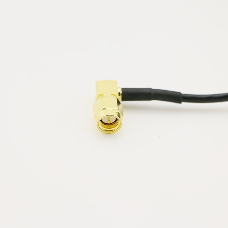 800~2700MHz SMA Male Angled 3 Meters RG174 Cable 4G LTE Antenna, Customized 433MHz 2G 3G Antenna IoT Cellular 4G Car Antenna