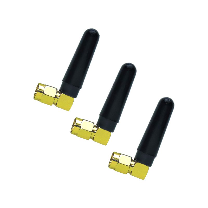 2.4G 4G 1Db 4Cm 433Mhz Sma Connector Mini Wifi Gsm Elbow Folding Glue Stick Antenna Pepper Antenna Communication Antenna