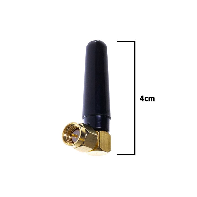 2.4G 4G 1Db 4Cm 433Mhz Sma Connector Mini Wifi Gsm Elbow Folding Glue Stick Antenna Pepper Antenna Communication Antenna