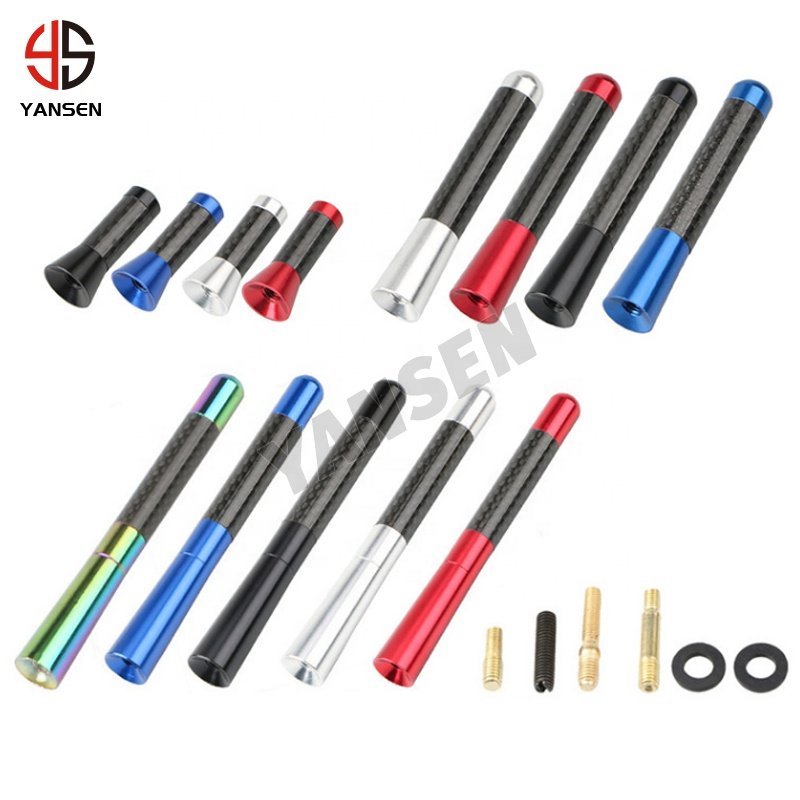 2022 Metal Aluminum Multiple Sizes Antenna Modification Supplies Decorative Jdm Car Accessories