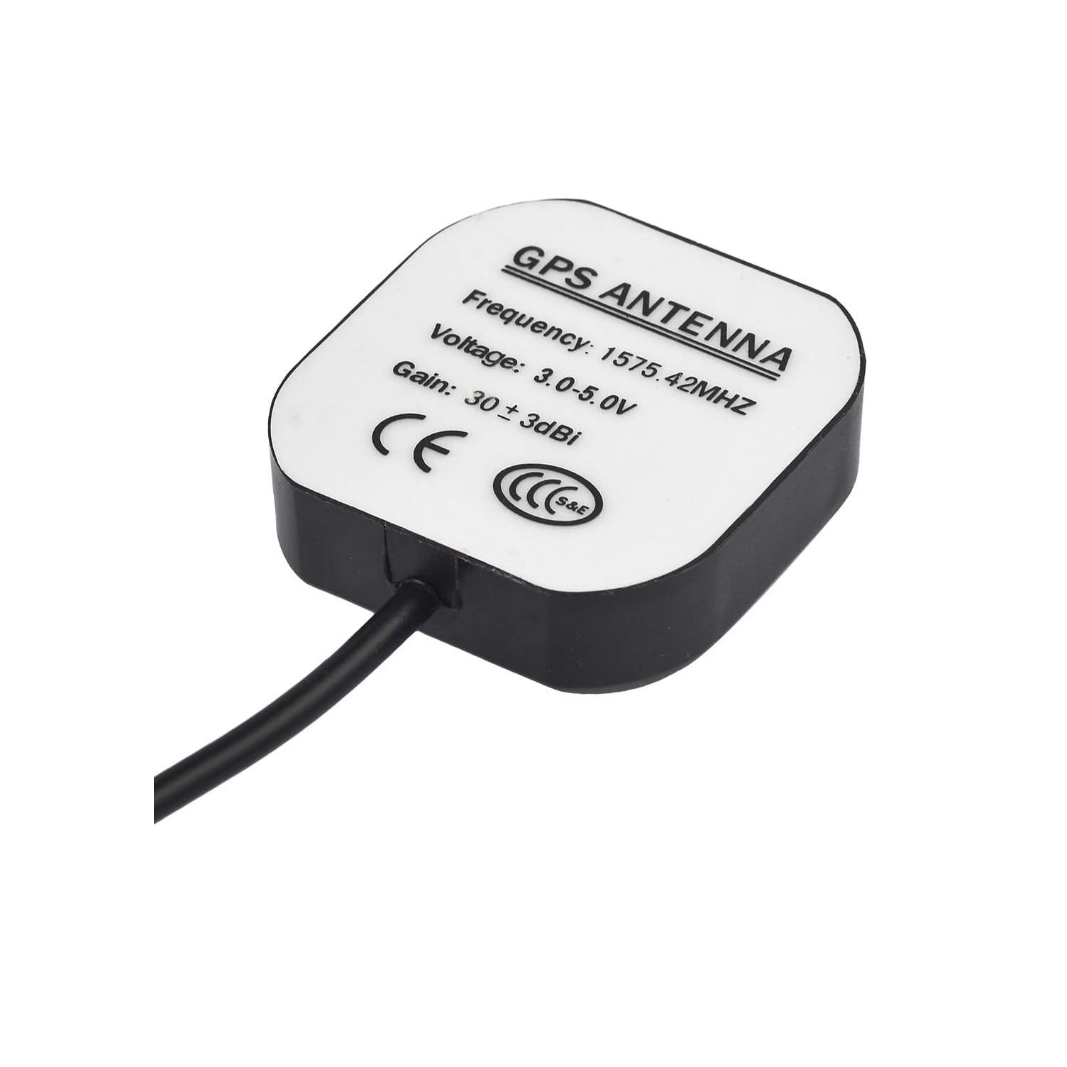 Car GPS Active Sticker Base Antenna with SMA Connector GPS/GNSS Magnetic Mount Antenna