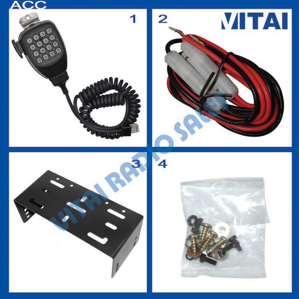 VITAI VC-8800R VHF/UHF Dual Band Mobile Radio Communication Equipment Mobile Transceiver