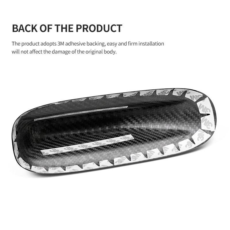 Carbon Fiber Roof Antenna Decoration Shell Antenna Cover for Dodge Durango 2014-2024/Ram 2018-2024/Jeep Grand Cherokee 2021-2024