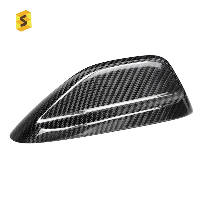 Carbon Fiber Roof Antenna Decoration Shell Antenna Cover for Dodge Durango 2014-2024/Ram 2018-2024/Jeep Grand Cherokee 2021-2024