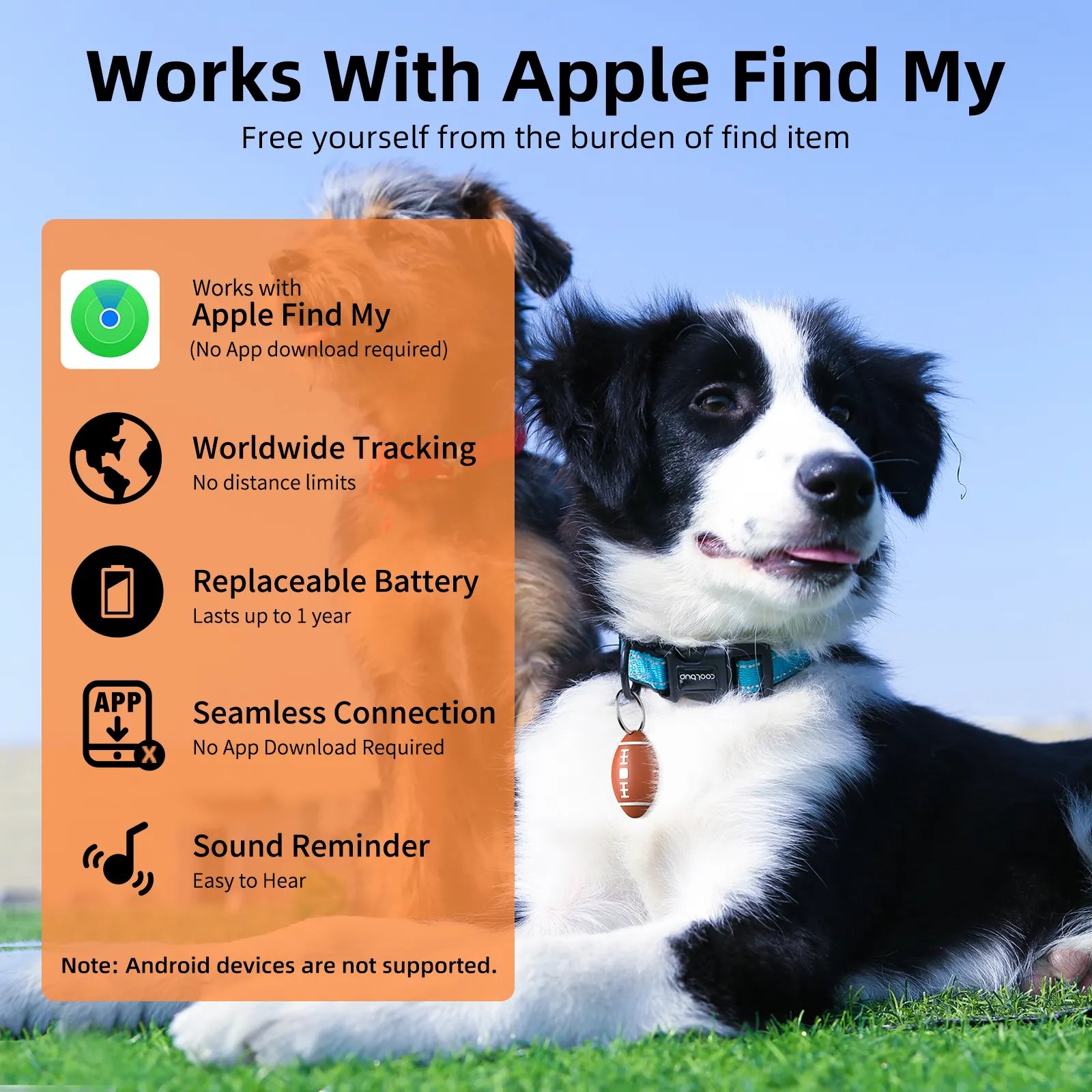 Animal Cat Pet Mini Smart Global Positioning Personal GPS Tracker Wireless Find My Tracking Key Finder