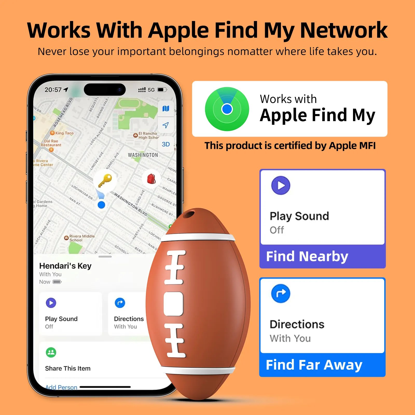 Animal Cat Pet Mini Smart Global Positioning Personal GPS Tracker Wireless Find My Tracking Key Finder