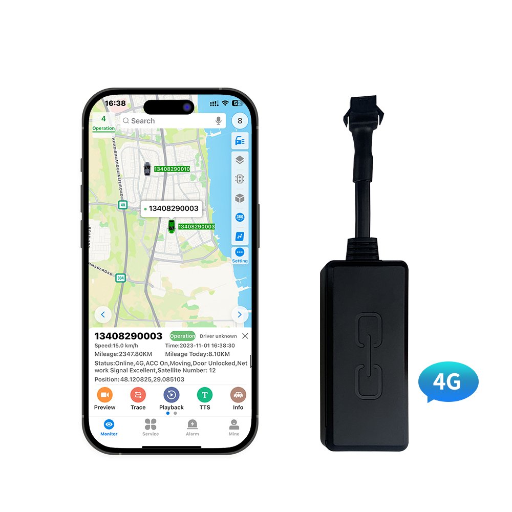 Factory Wholesale Global Frequency Band for Car and Motorcycle With Software Gps Tracking ACC Detection Gps Tracker