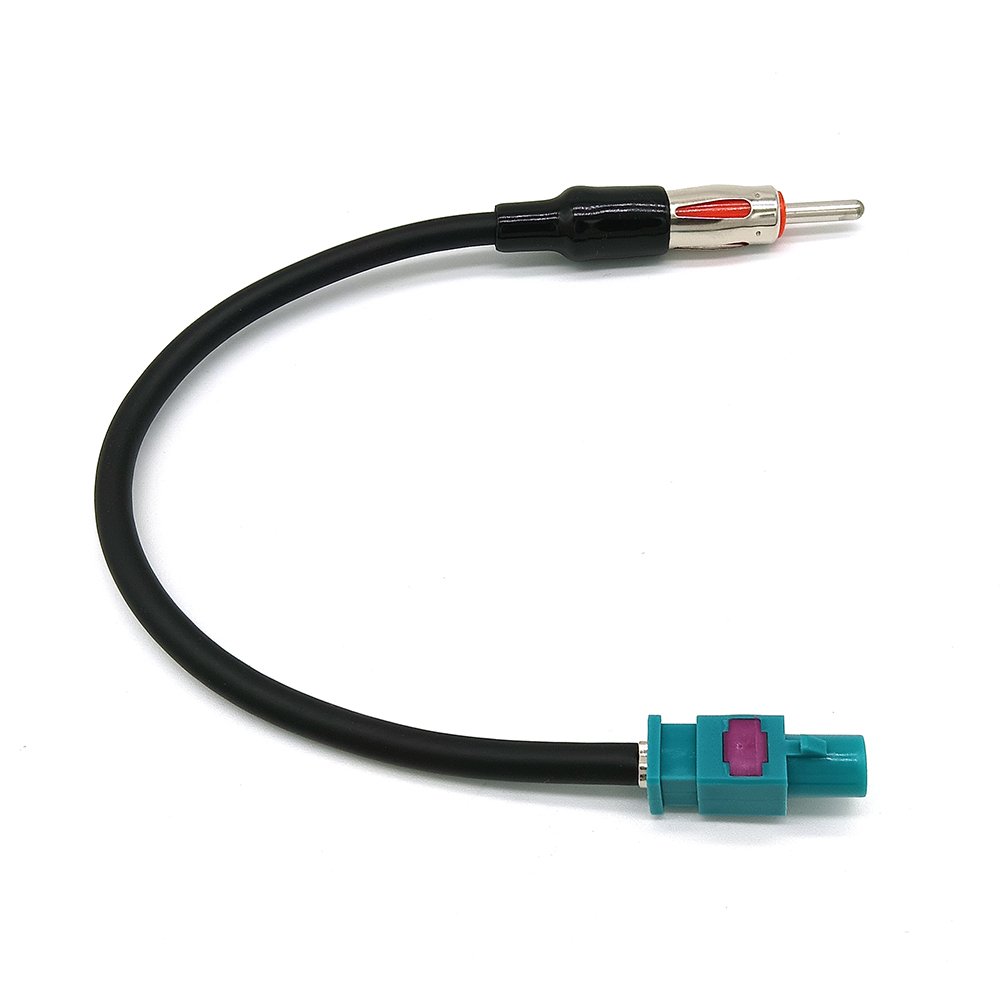 Fakra Z Male to Motorola DIN Plug Car Antenna Adapter Cable For Auto Stereo Radio FM/AM