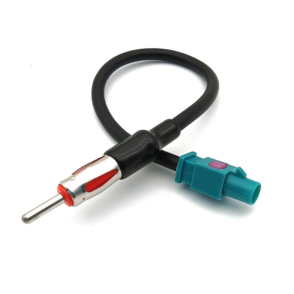 Fakra Z Male to Motorola DIN Plug Car Antenna Adapter Cable For Auto Stereo Radio FM/AM