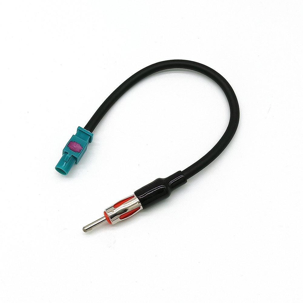 Fakra Z Male to Motorola DIN Plug Car Antenna Adapter Cable For Auto Stereo Radio FM/AM
