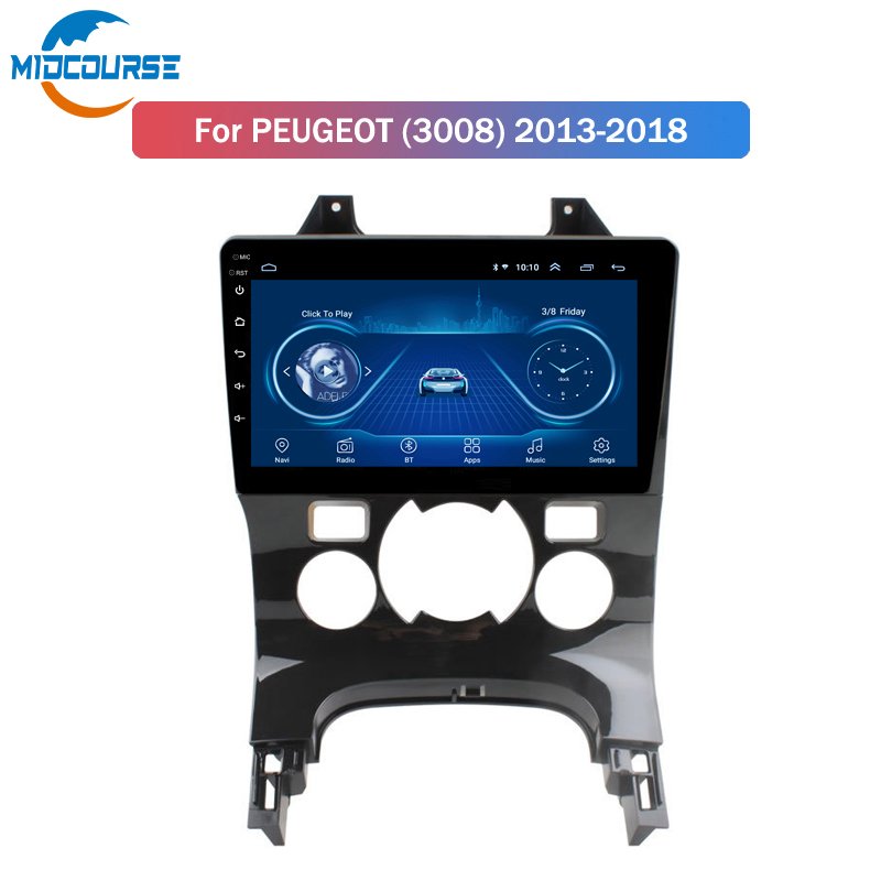 Android 10 for Peugeot 3008 2009-2013 Car Radio Multimedia Video Player Navigation GPS(94e623bb)