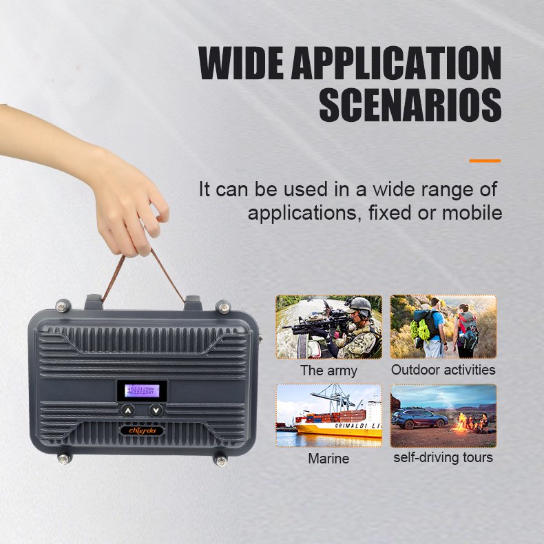 Chierda high power 10w V9 ham amateur car radio transceiver microphone shure walkie talkies LCD display reapeter CE