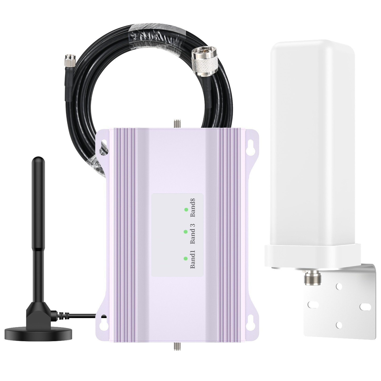 5G 4G LTE Band1 Band3 Band8 Mobile Phone Signal Amplifier Booster Supports 3G GSM Network for Australia Middle East Russia