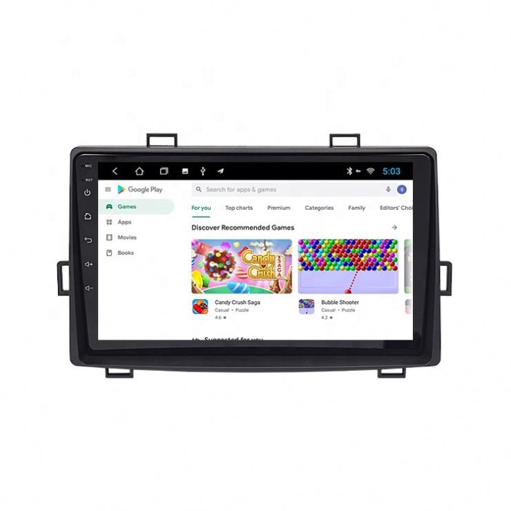 9 Inch Navigator for Toyota Noah Voxy 2008 Radio Video MP5 WIFI GPS Android System Full Touch Screen IPS