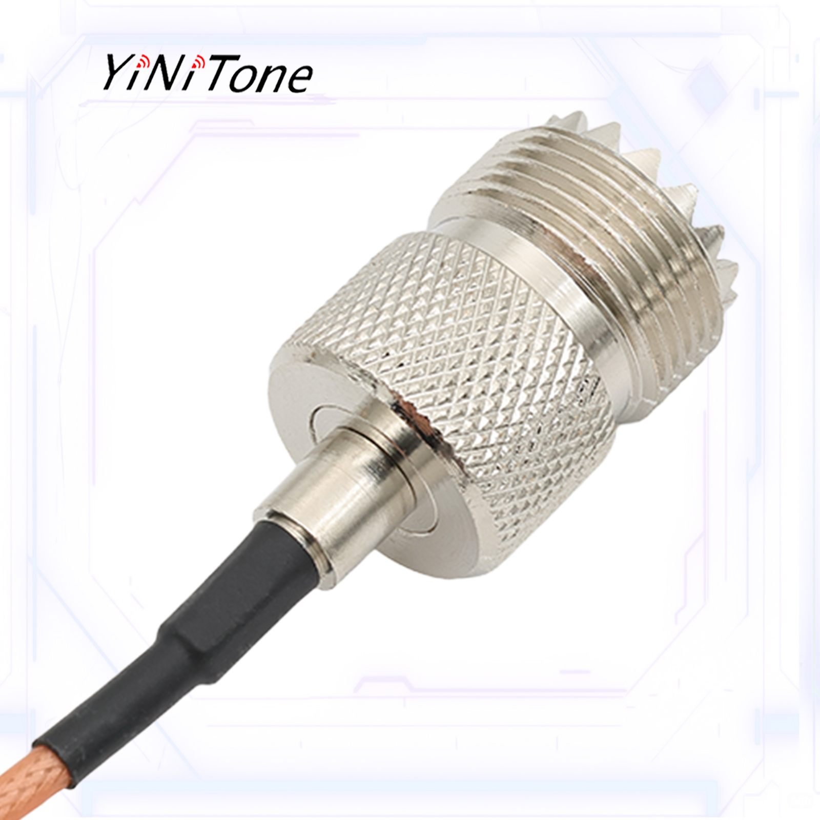 Low Loss RG316 Coaxial Cable for Handheld Antenna Walkie Talkie SMA Male/female to UHF SO239 Female/male Durability Adapter Kit
