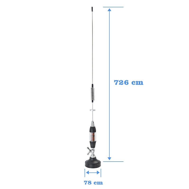 180 degrees rotation 27mhz universal Mobil car antennas detachable cb radio antenna magnetic Base