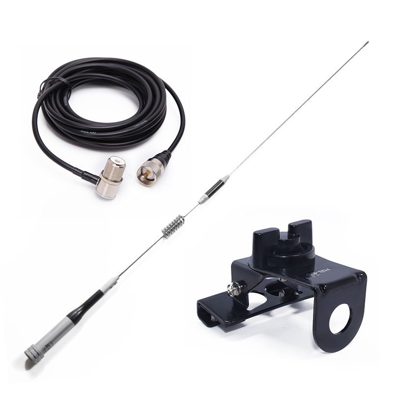 75cm Fiber Glass UHF VHF Dual Band High Gain Antenna for motorola Yaesu Wouxun Icom Tyt Car Mobile Radios Car Antenna