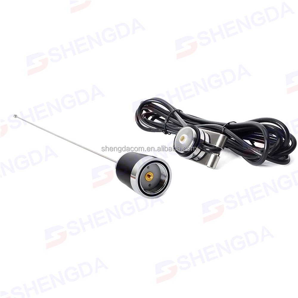 VHF 136-174MHz mobile antenna with NMO connector 3.5dBi mobile car antenna for communication