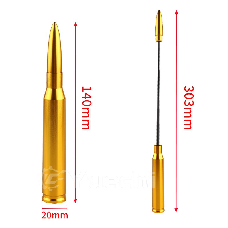 Car Mast Antenna Universal Telescopic Adjustable Antenna Vehicle Decoration Roof Antenna for Ford F150 F250 F350 Jeep Wrangler
