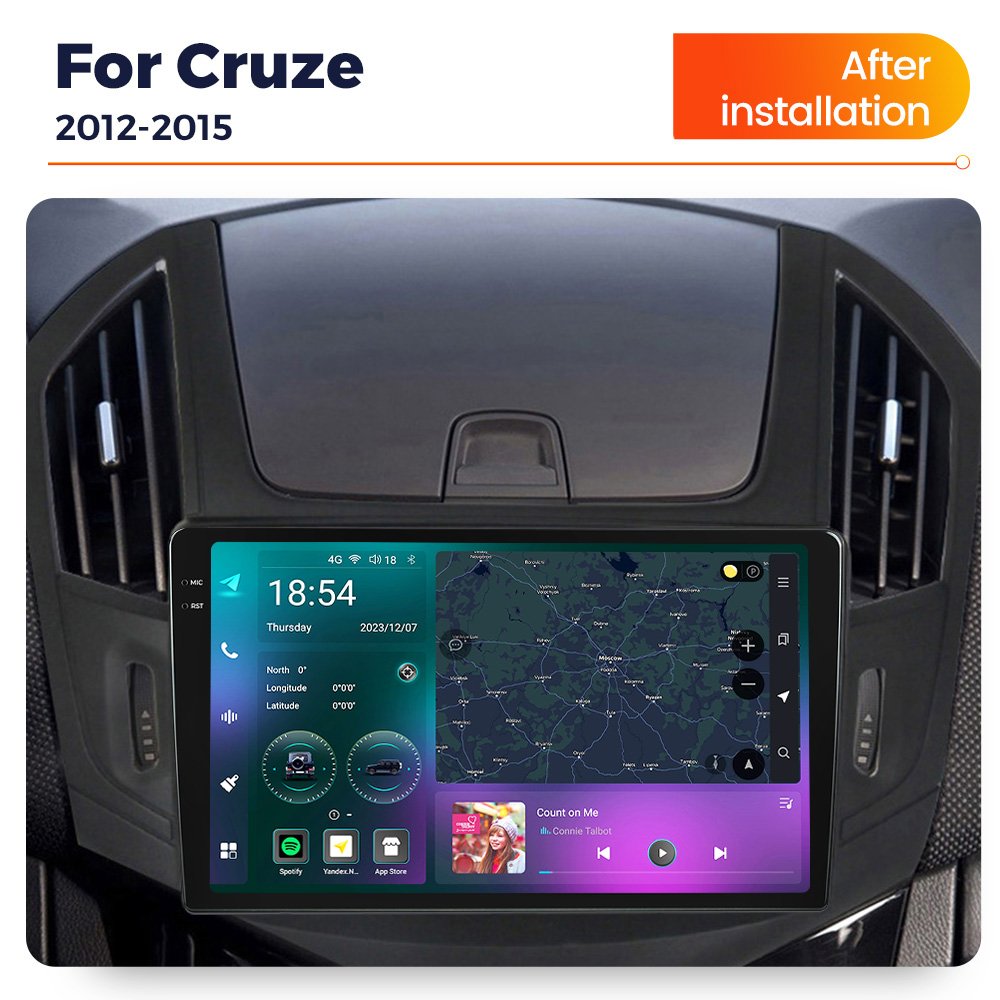 MEKEDE M6 Pro Android 2k Qled 8 Core Multimedia Radio Touch Screen for chevrolet Cruze 2012-2015 Bt 5.1 4g 5g Wifi