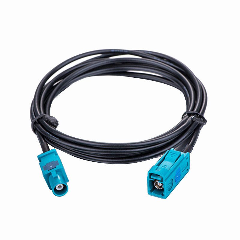 Fakra A B C D E F G H I K M Z Jack Female to plug male female Pigtail car vehicle camera antenna extension Coaxial Cable