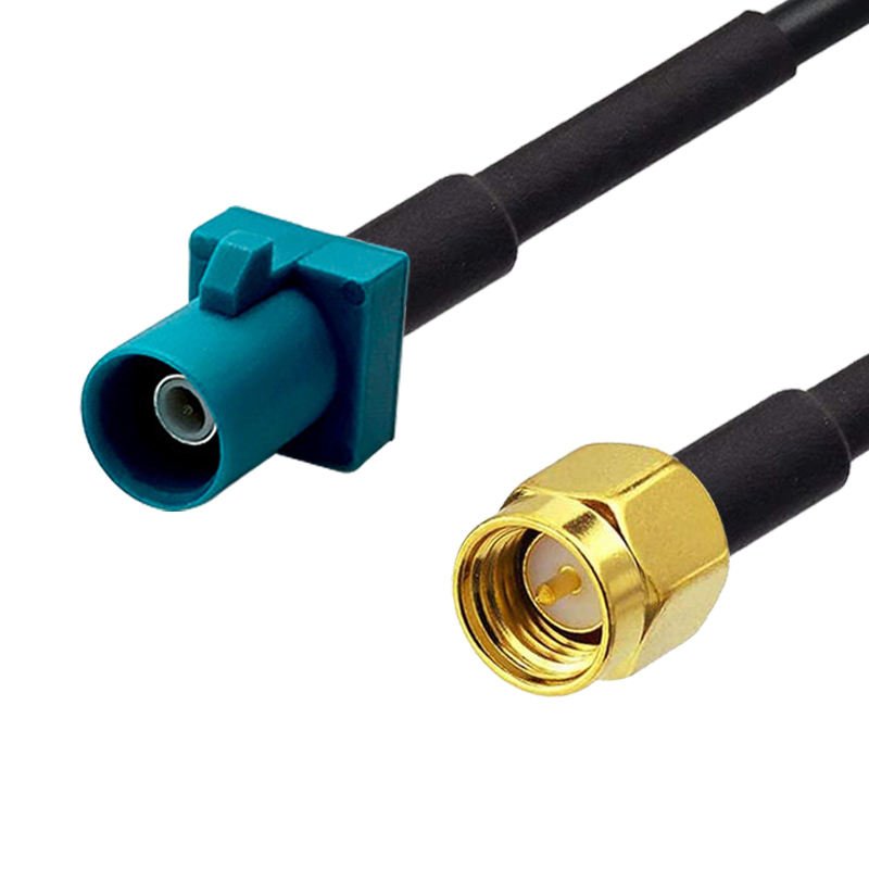 Fakra A B C D E F G H I K M Z Jack Female to plug male female Pigtail car vehicle camera antenna extension Coaxial Cable