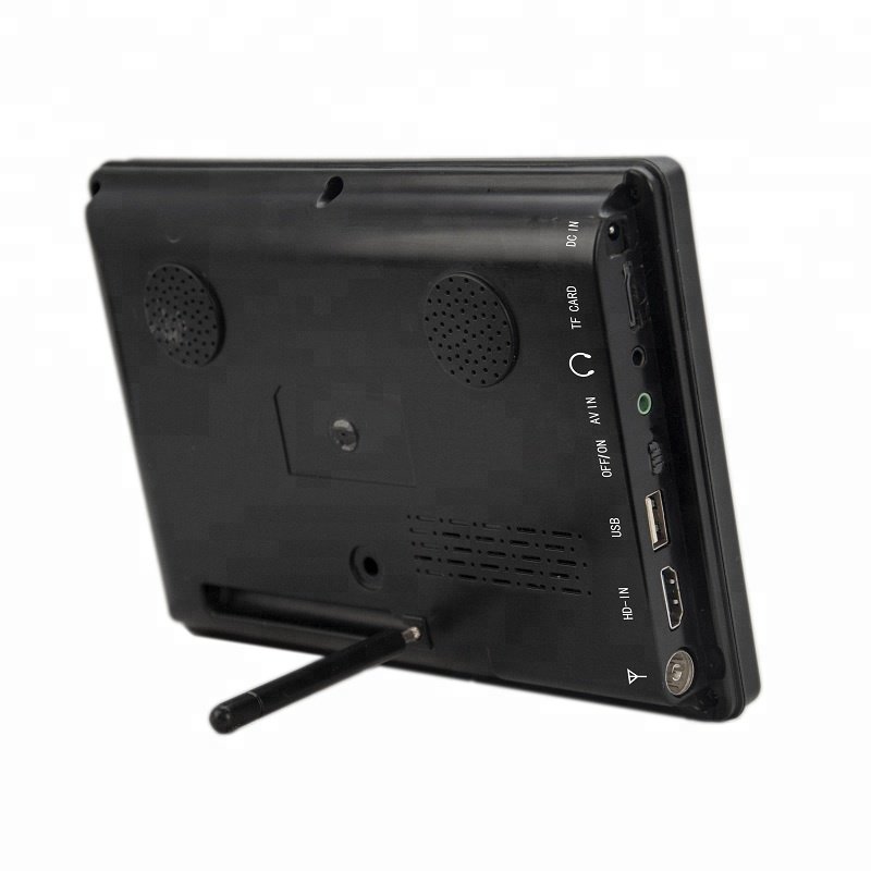 Popular Products LCD TV Digital DVBT2 ISDB ATSC With Rechargeable Battery 7inch Car TV